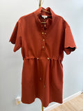 D32413 Rust Dress