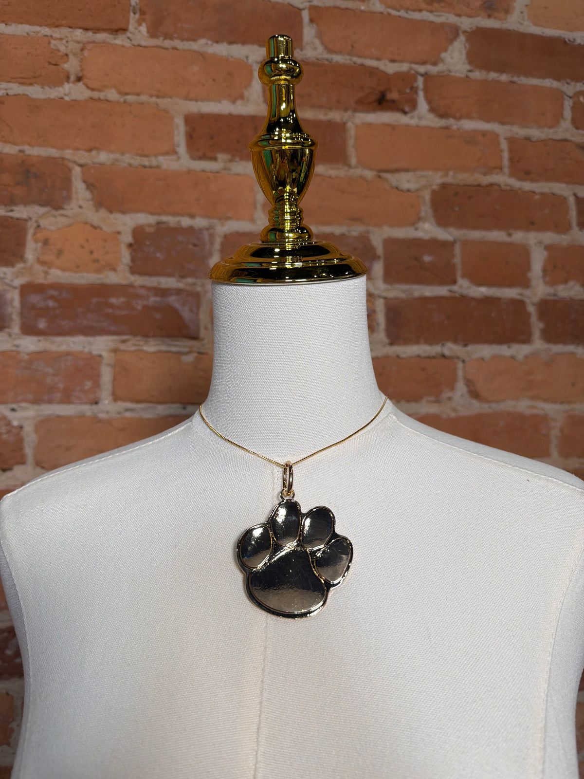 Panther Paw Pendent