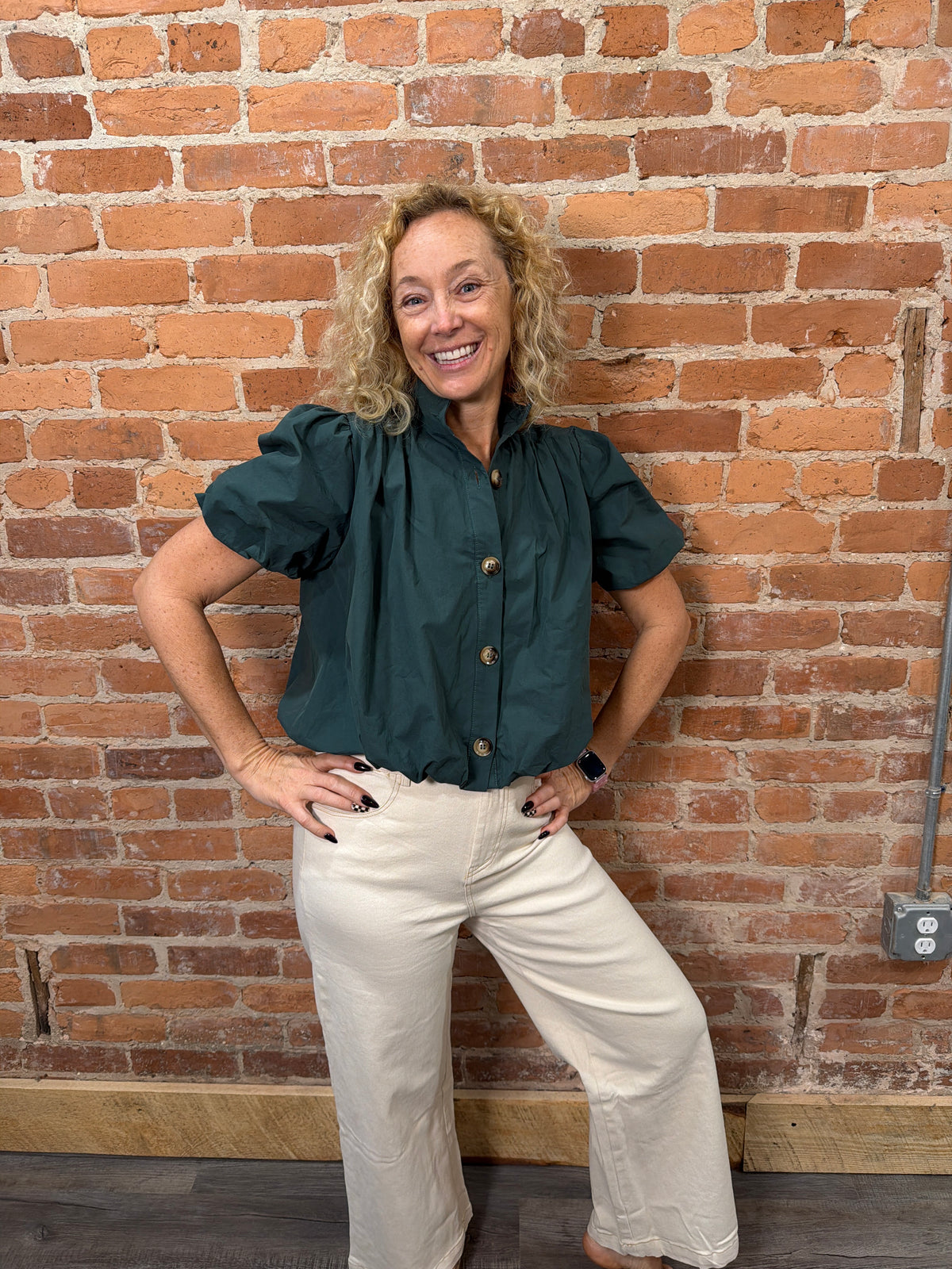The Sadie Top (H GREEN)