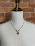 Pearl Heart Necklace