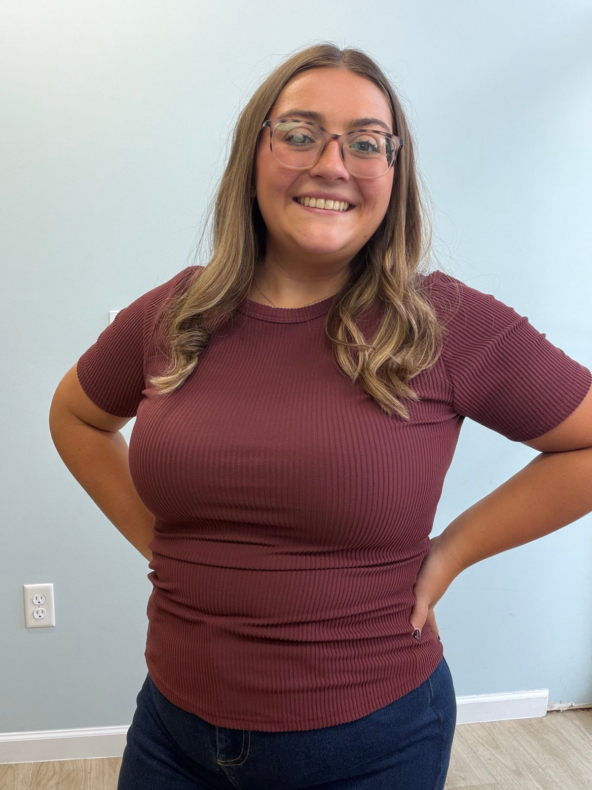 The Cari Shirt- Wine