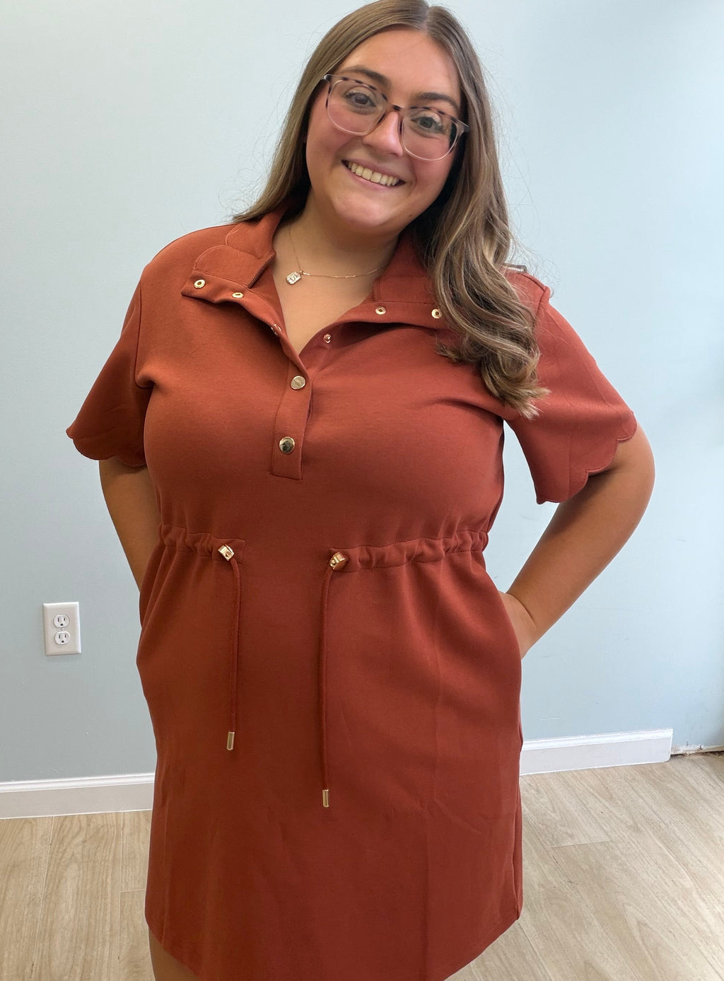 The Rustic Rust Dress
