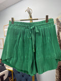 Green Athletics Shorts =Green