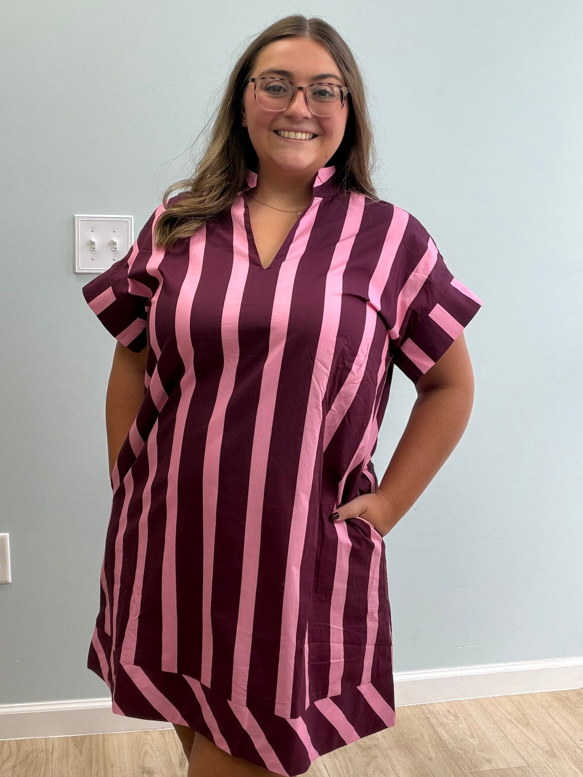 Plum Pink Dress