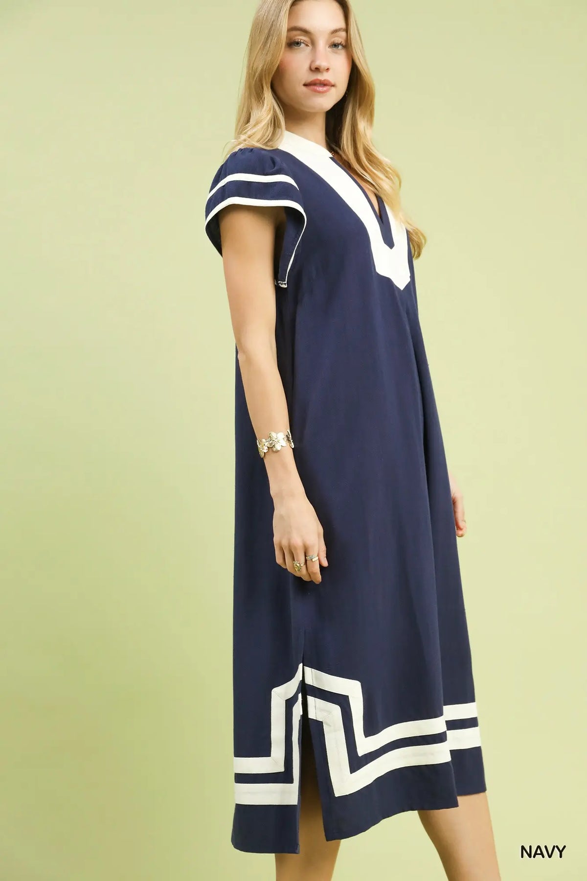 The Lillian Dress - Navy