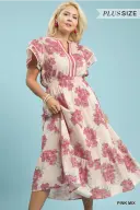 The Caroline Dress- Pink
