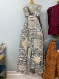 POL -WYP53 Almond Camo Overalls