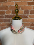 Light Pink Pearl Scarf