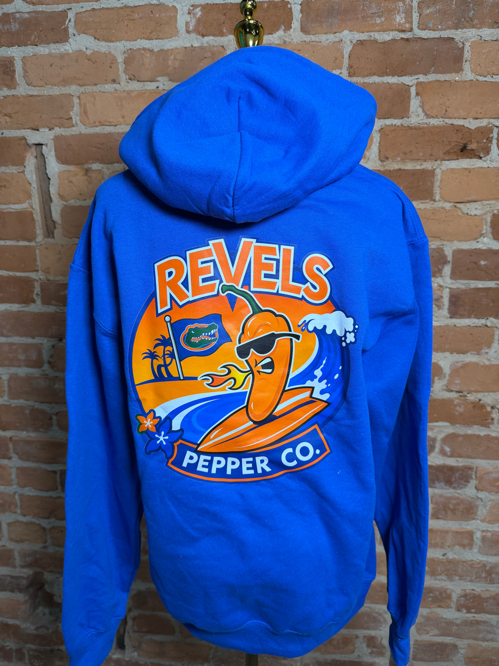 Revels Pepper Co. Florida Hoodie (BLUE)