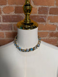 Blue Scarf Chain