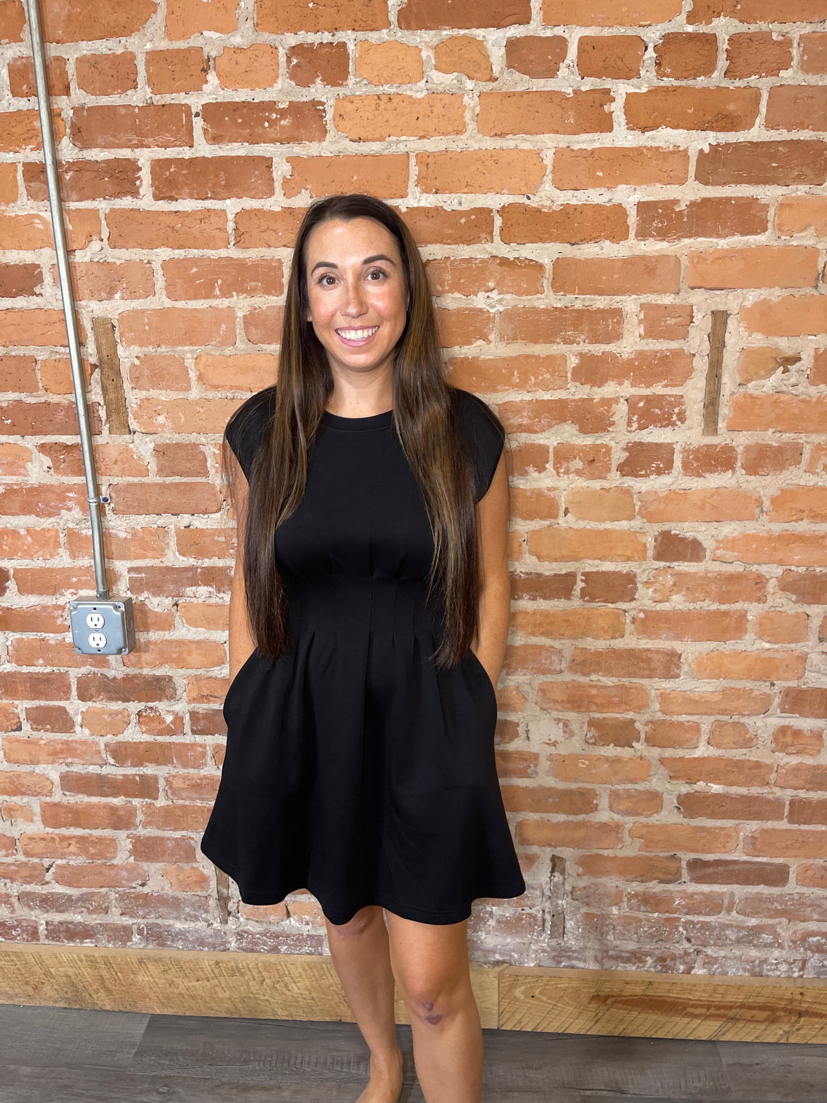 The Rose Dress- Black