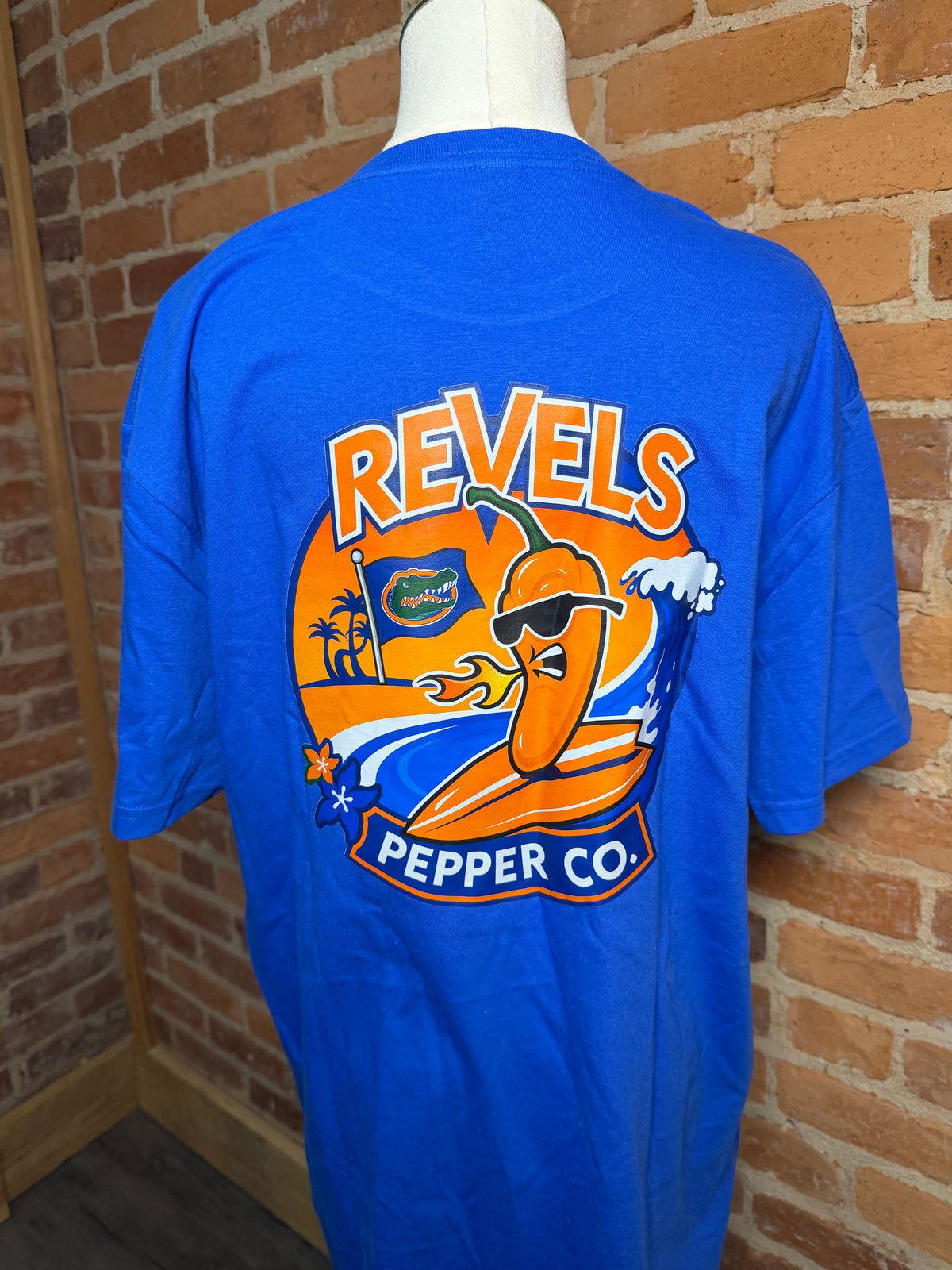 Revels Pepper Co. Florida T-Shirt (BLUE)