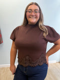 The Holly Top- Brown
