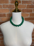 Green Ball Necklace