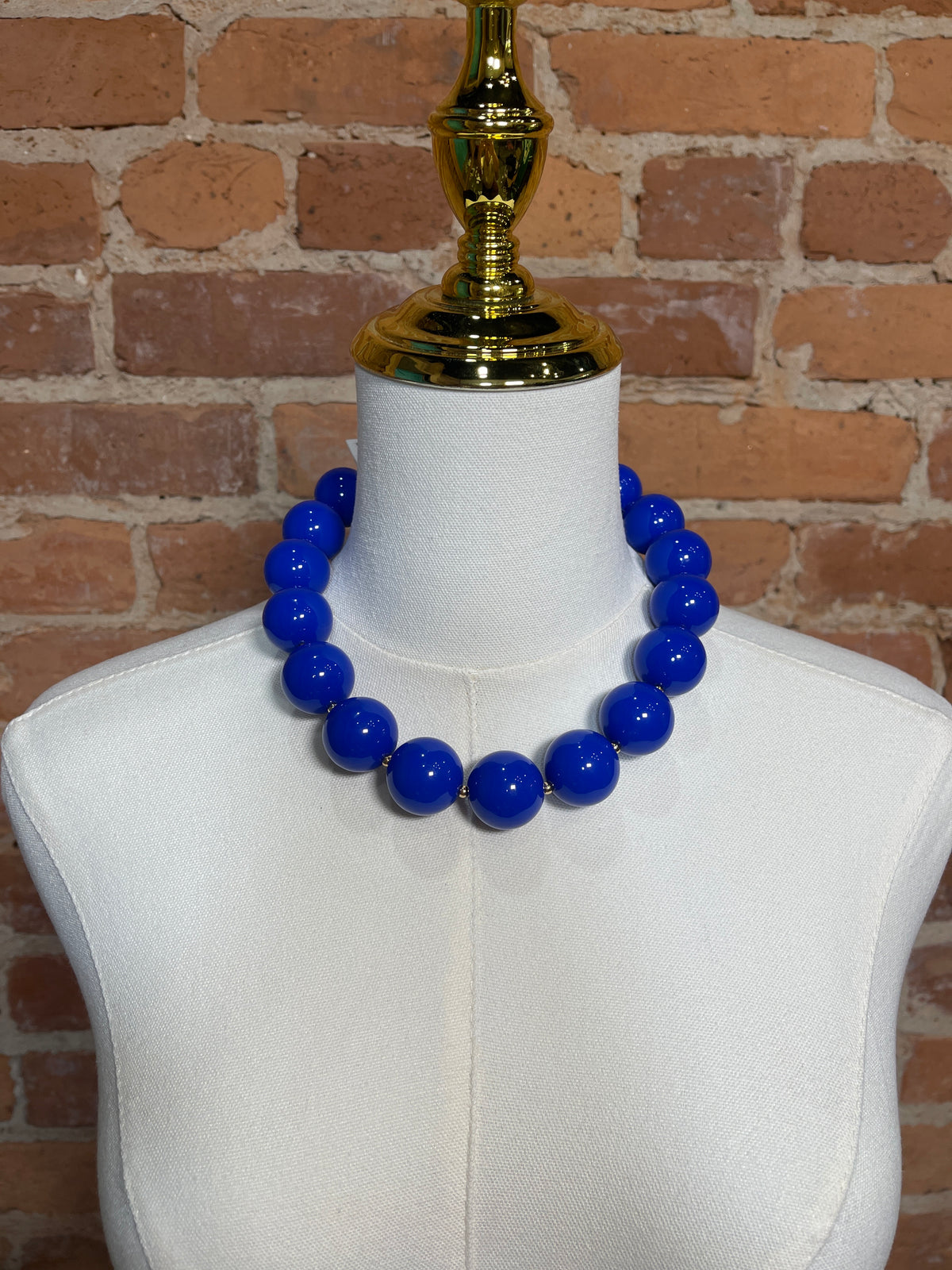 Large Blue Beads