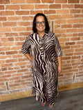 The Avery Dress (BROWN)
