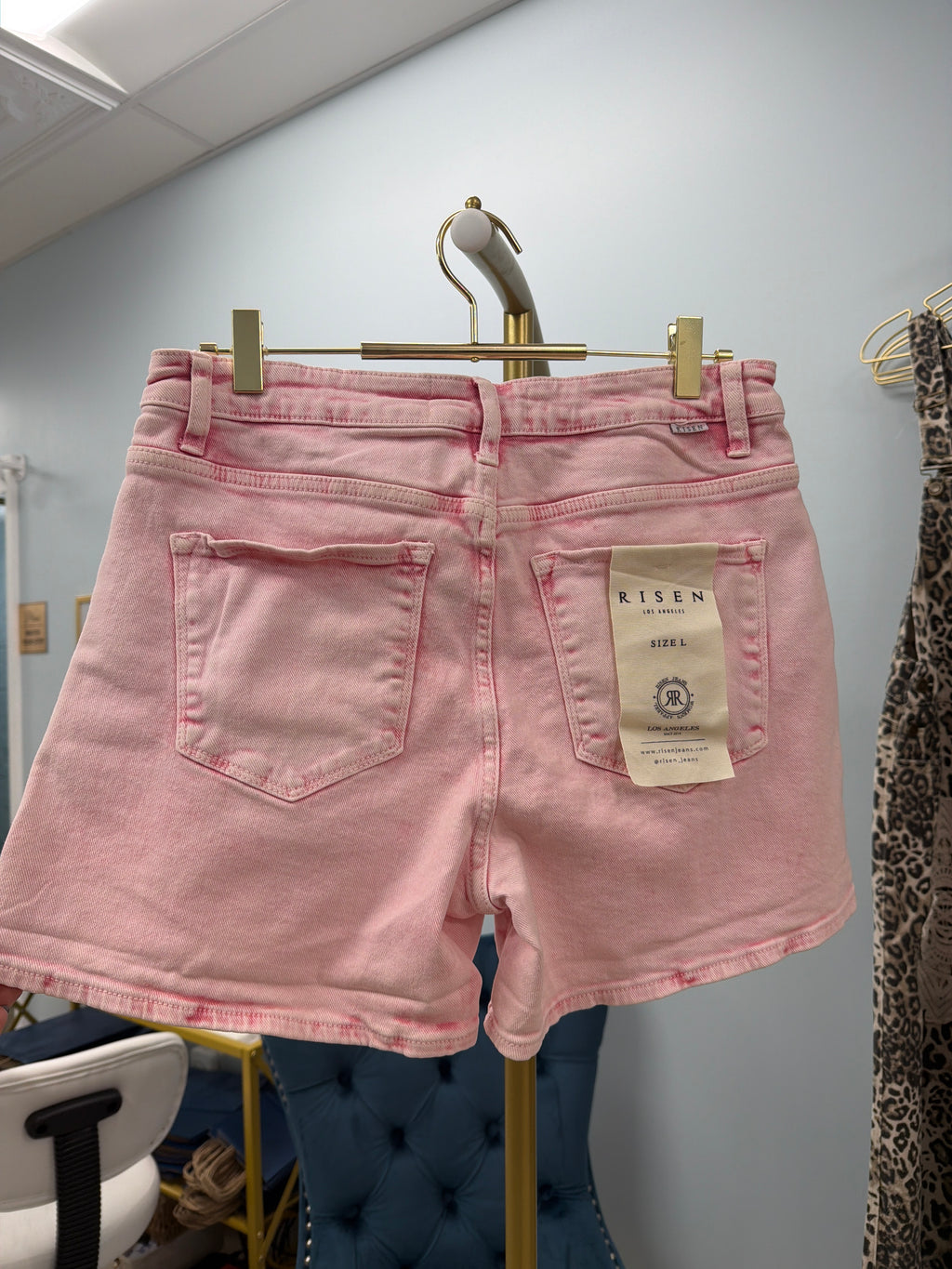 Pink Risen Shorts