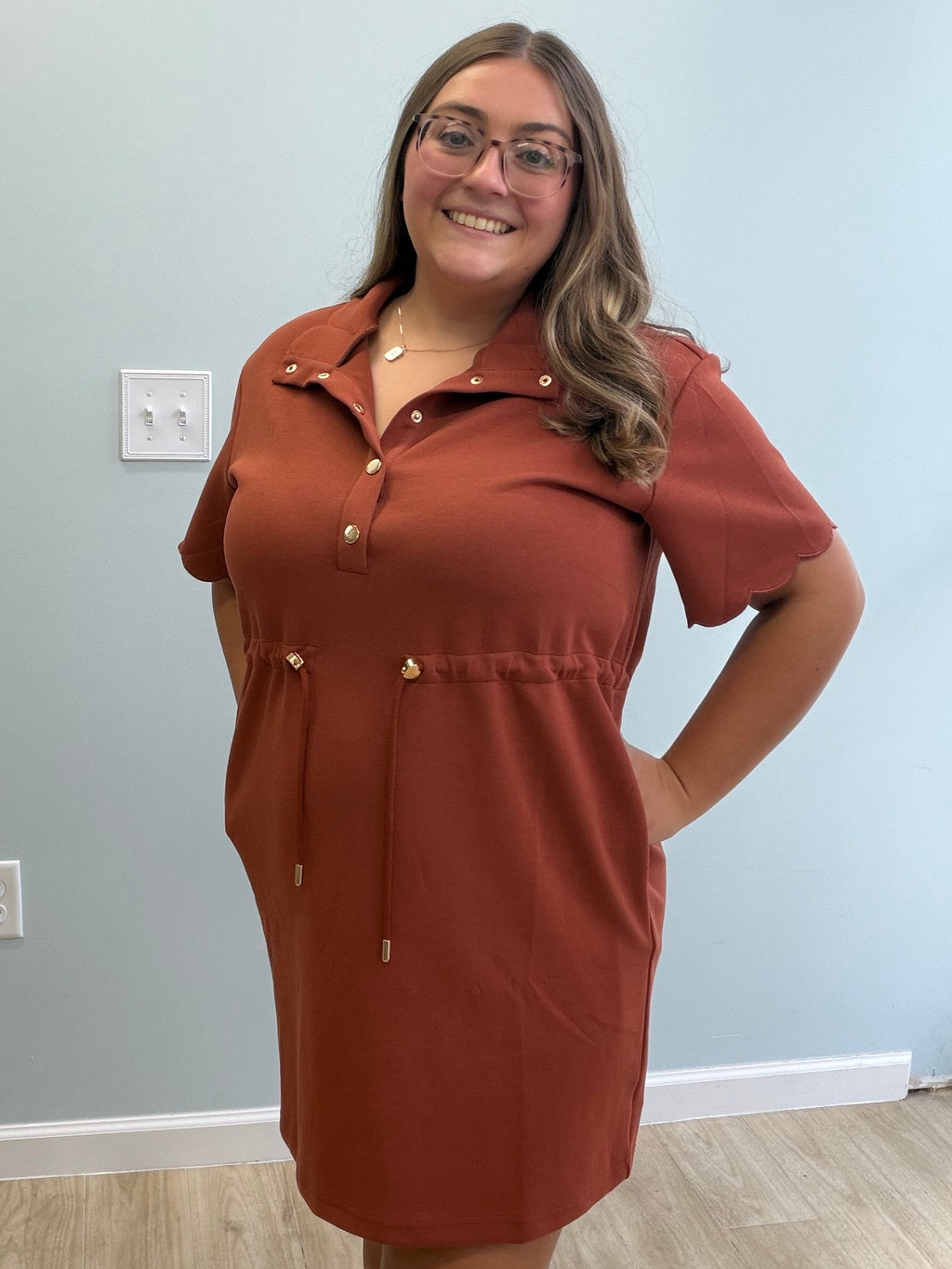 The Rustic Rust Dress