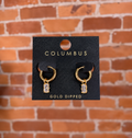 Rectangle dangle Earring