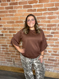 The Hallie Cocoa Top