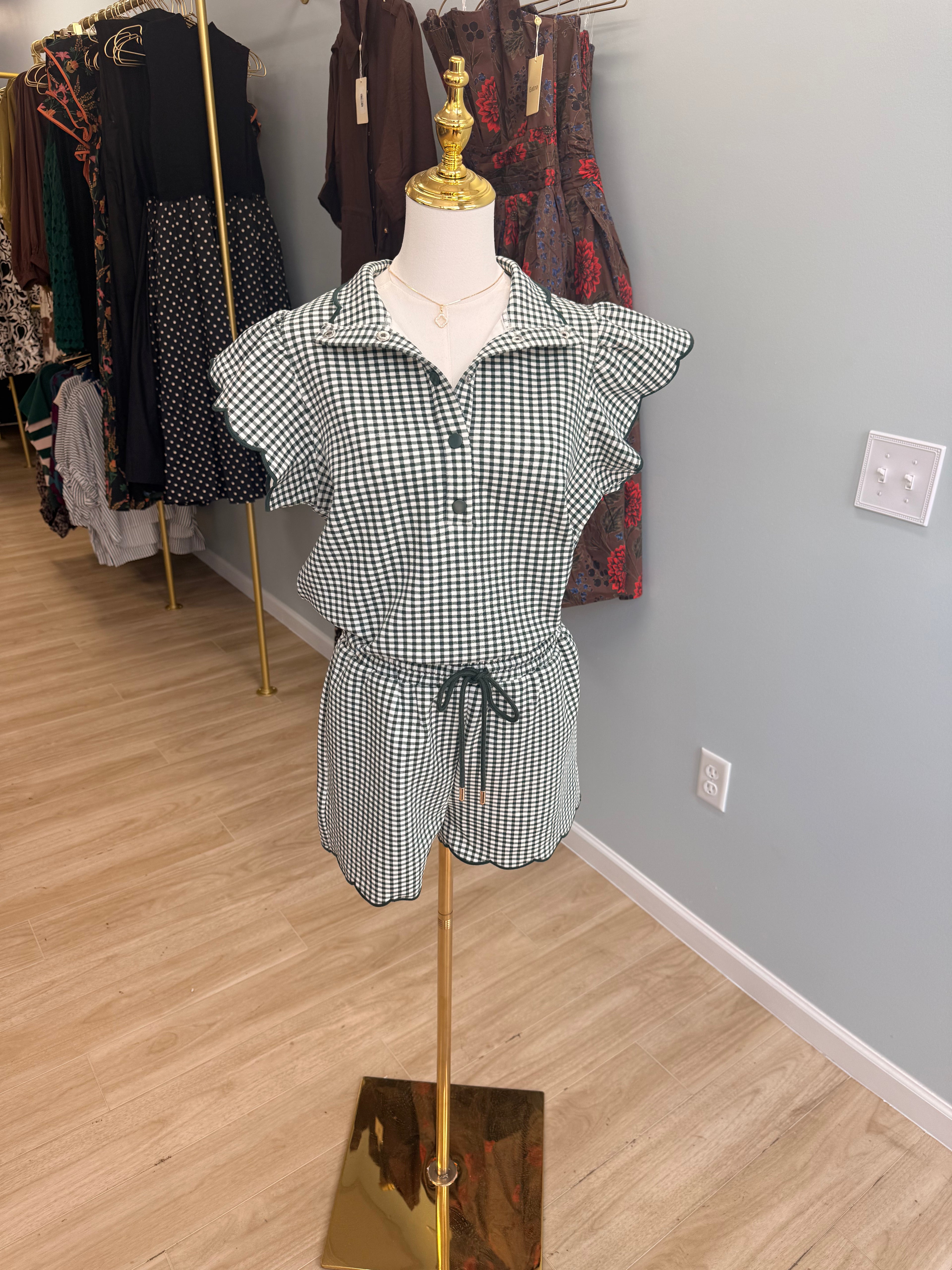 T32498/P32499 Plaid Set