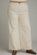 Entro - P32065P Ecru Pants (PLUS)