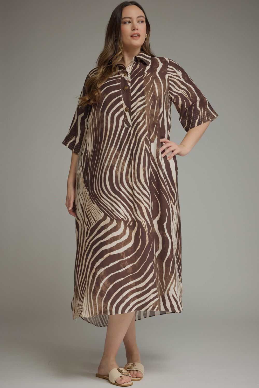 The Avery Dress (PLUS BROWN)