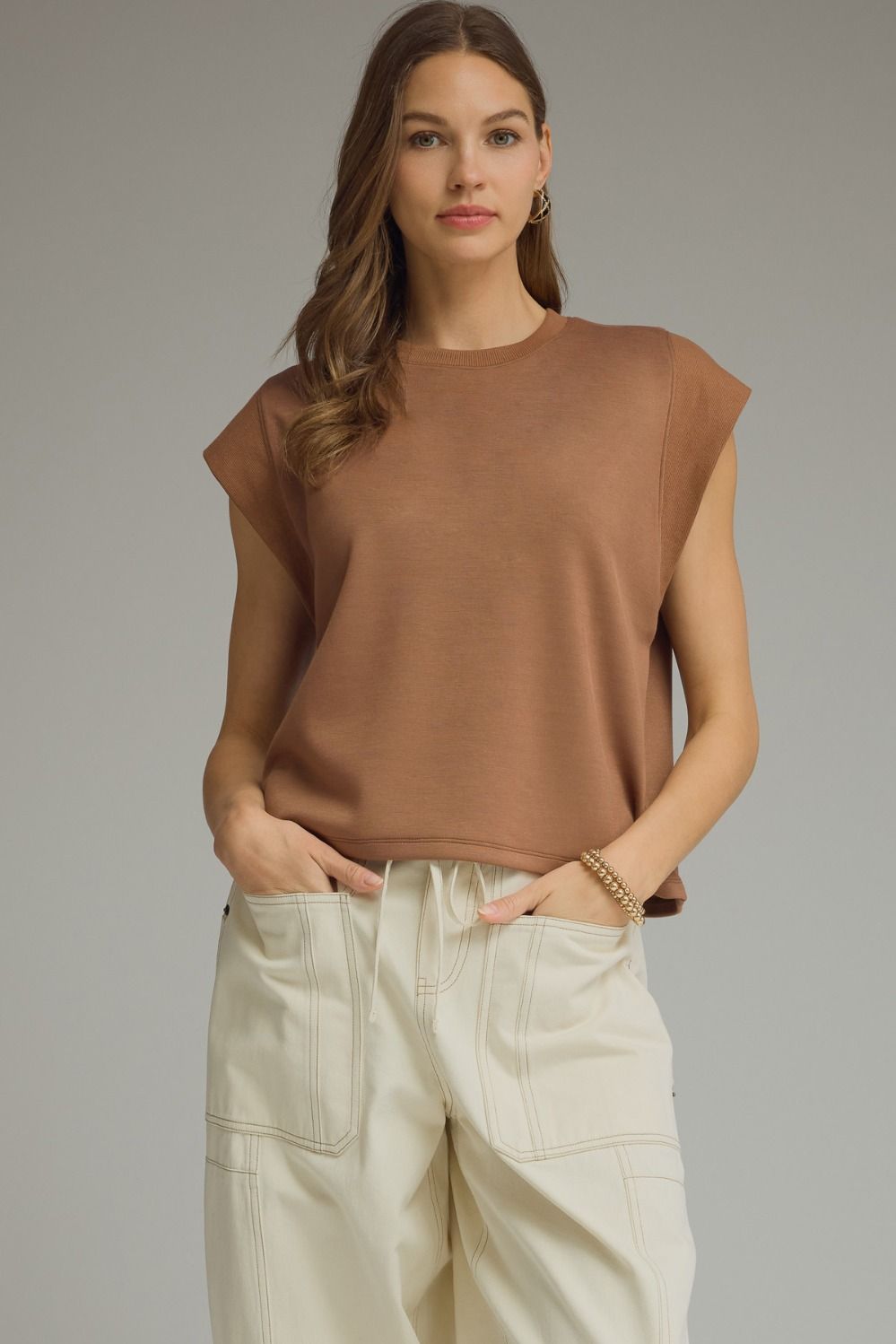 Entro - T28380 Mocha Top